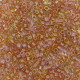 Miyuki delica Perlen 11/0 - Sparkeling lined golden peach mix - DB-987